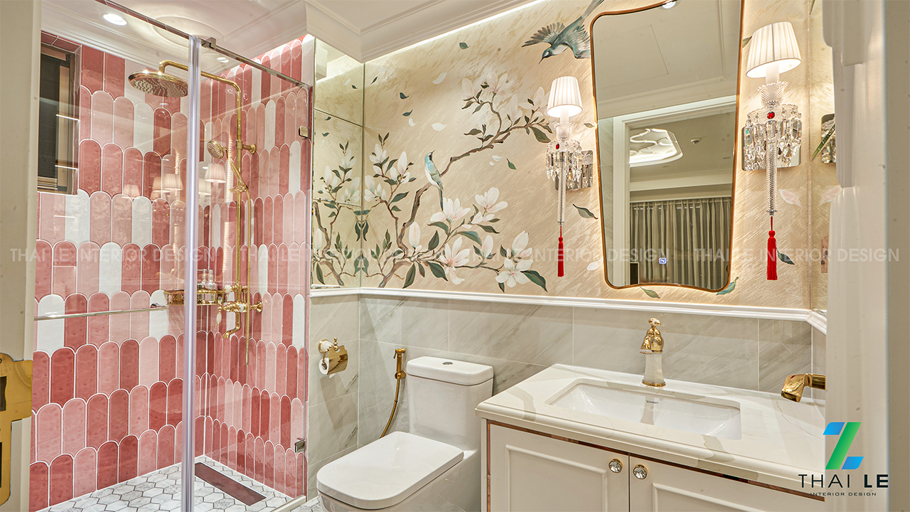 Thi công nội thất căn hộ H17.05 The Peak Q7 - 220M2